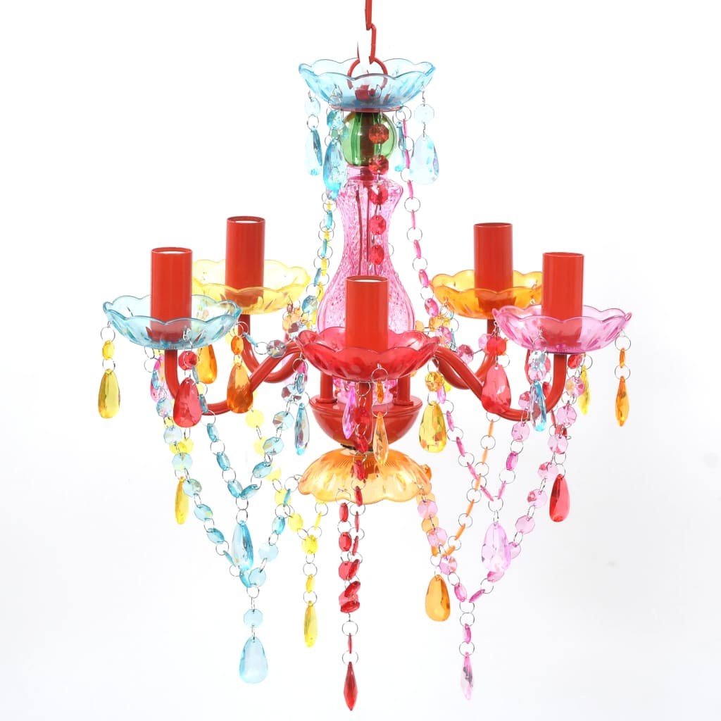 MULTI COLOUR crystal light 5 bulb